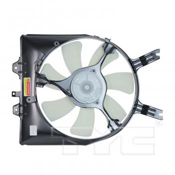 2010 Honda Odyssey A/C Condenser Fan Assembly Right TYC 610850 image 2 of 3