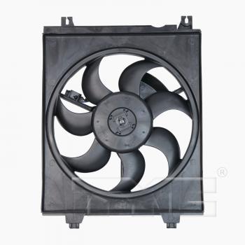 2008 Kia Spectra5 A/C Condenser Fan Assembly Right TYC 610890 image 1 of 3