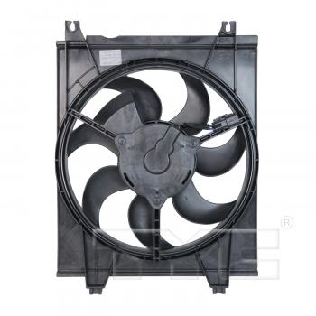2008 Kia Spectra5 A/C Condenser Fan Assembly Right TYC 610890 image 2 of 3