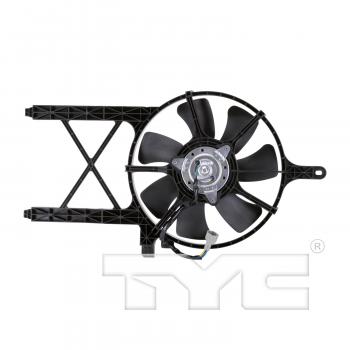 2007 Nissan Xterra A/C Condenser Fan Assembly Right TYC 610960 image 2 of 3