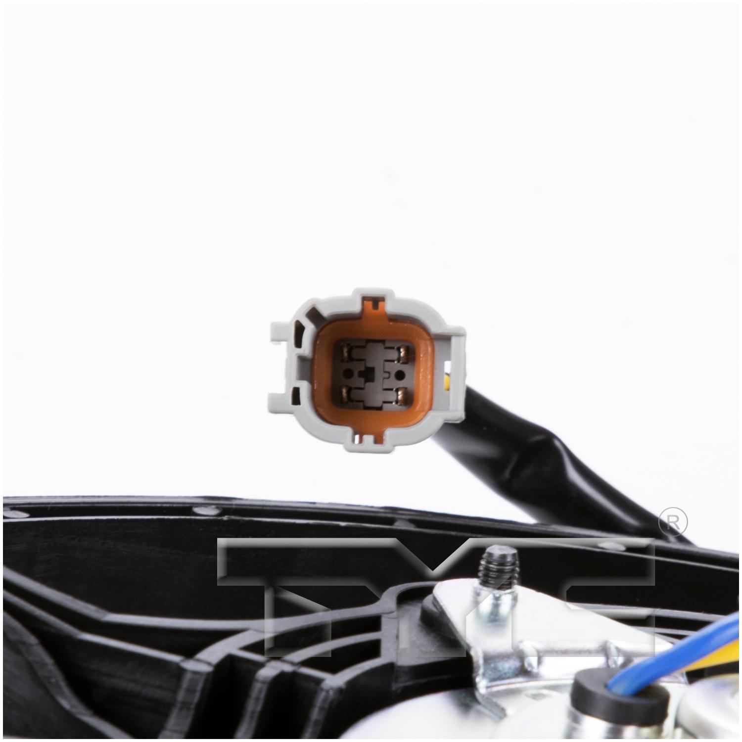 TYC 610960 A/C Condenser Fan Assembly product image 3 of 3