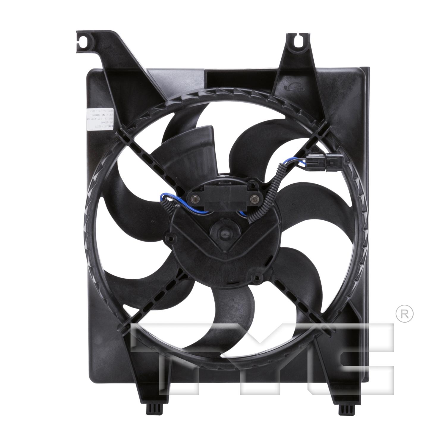TYC 611080 - A/C Condenser Fan Assembly TYC 611080 A/C Condenser Fan Assembly product image 2 of 4