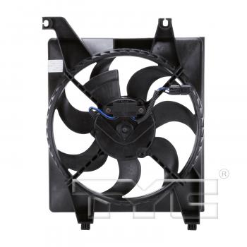 2011 Hyundai Accent A/C Condenser Fan Assembly Right TYC 611080 image 2 of 4