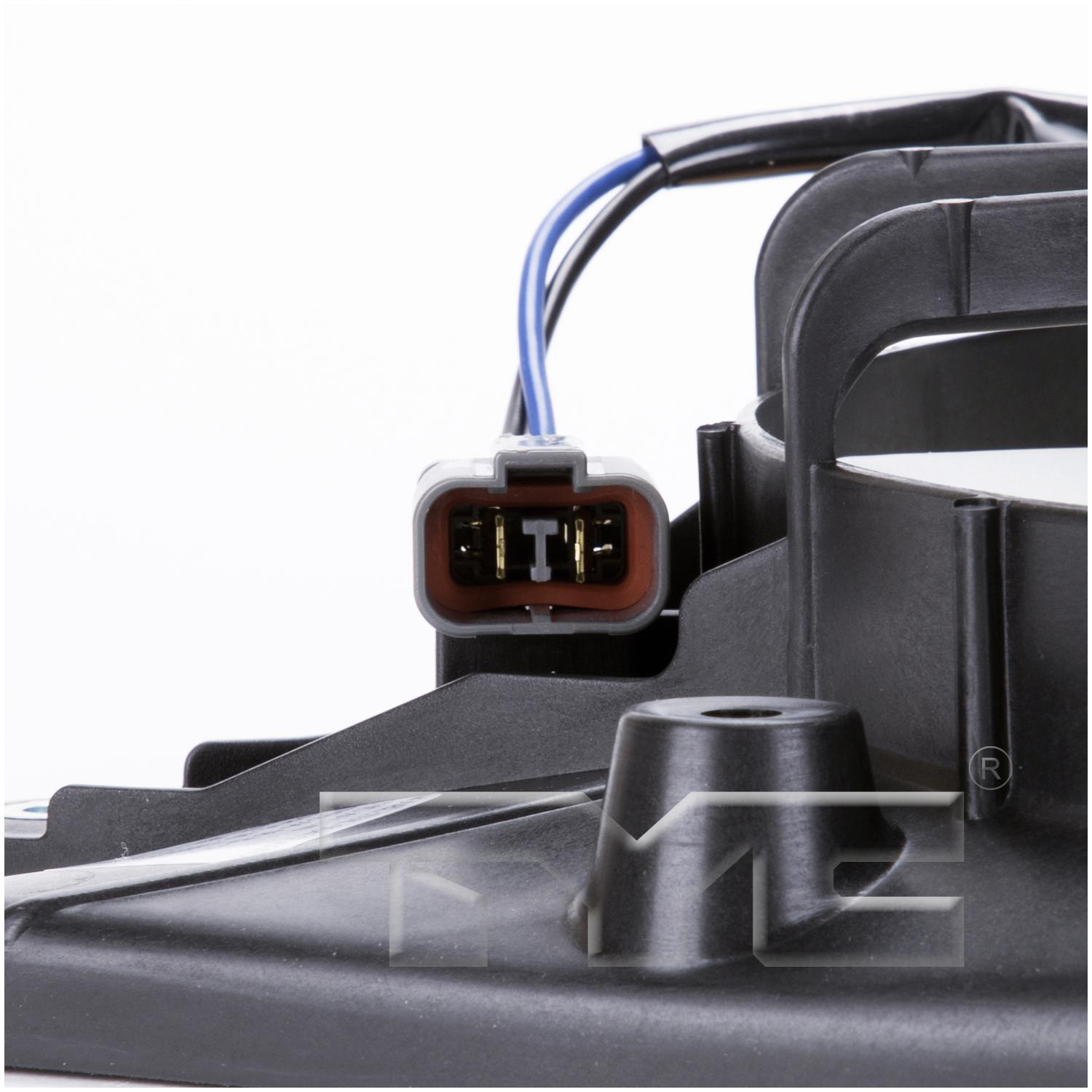 TYC 611140 A/C Condenser Fan Assembly product image 3 of 3