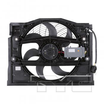 2006 BMW 325Ci A/C Condenser Fan Assembly Right TYC 611190 image 2 of 3