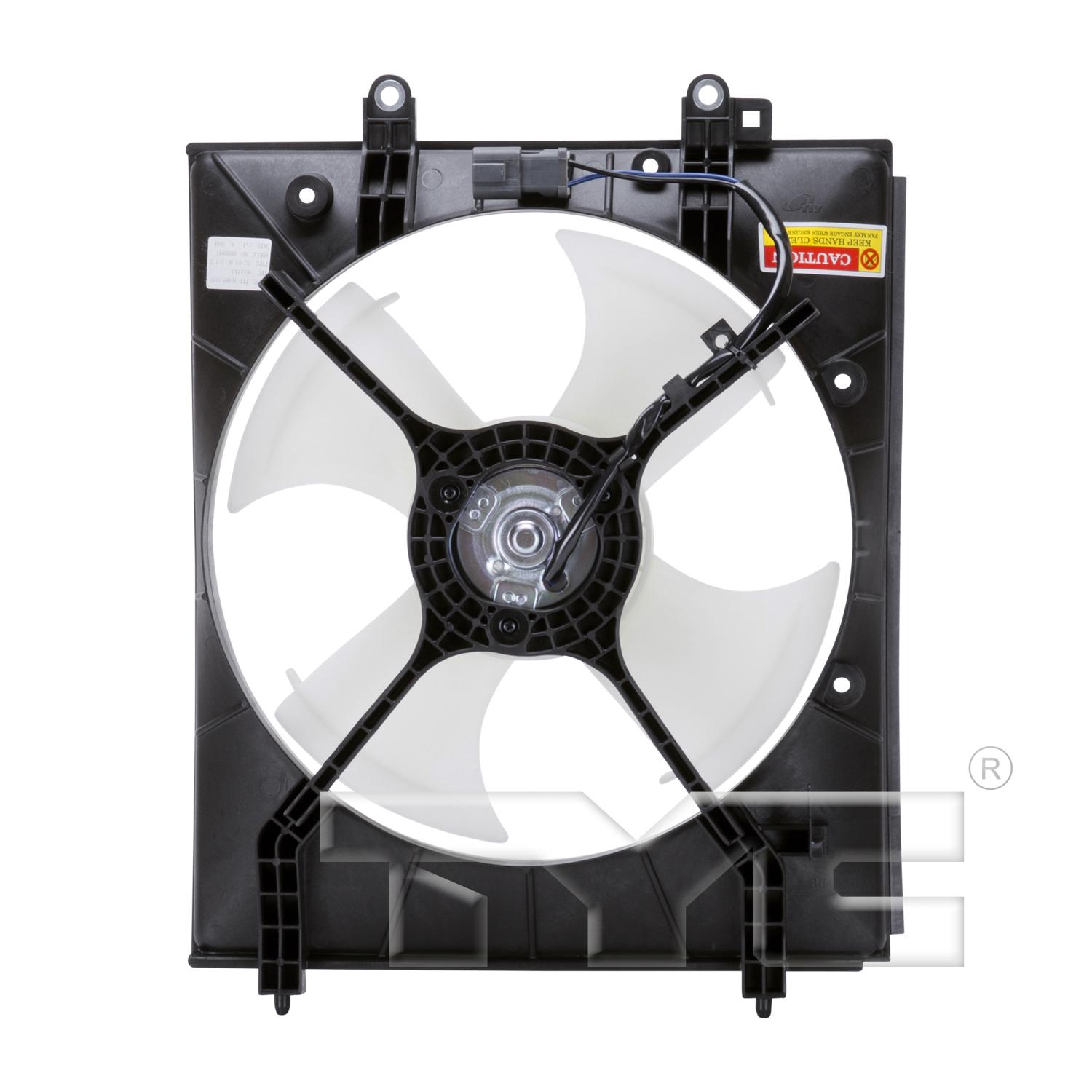 TYC 611210 - A/C Condenser Fan Assembly TYC 611210 A/C Condenser Fan Assembly product image 2 of 3