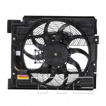 1997 BMW 540i A/C Condenser Fan Assembly Right TYC 611220 image 1 of 3