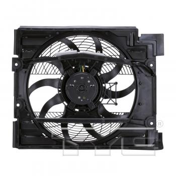 1997 BMW 540i A/C Condenser Fan Assembly Right TYC 611220 image 2 of 3