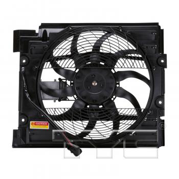 2003 BMW 525i A/C Condenser Fan Assembly Right TYC 611240 image 1 of 4