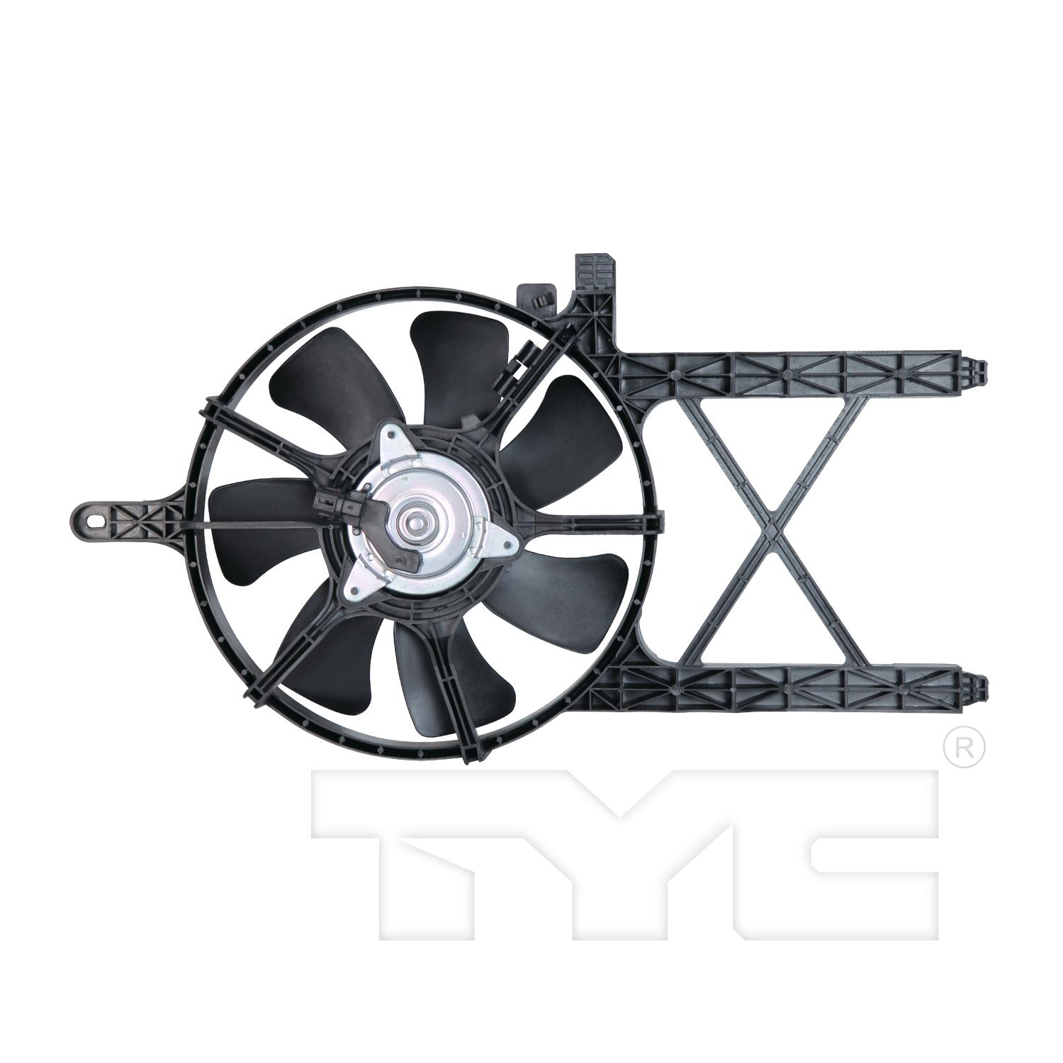 TYC 611260 - A/C Condenser Fan Assembly TYC 611260 A/C Condenser Fan Assembly product image 2 of 3