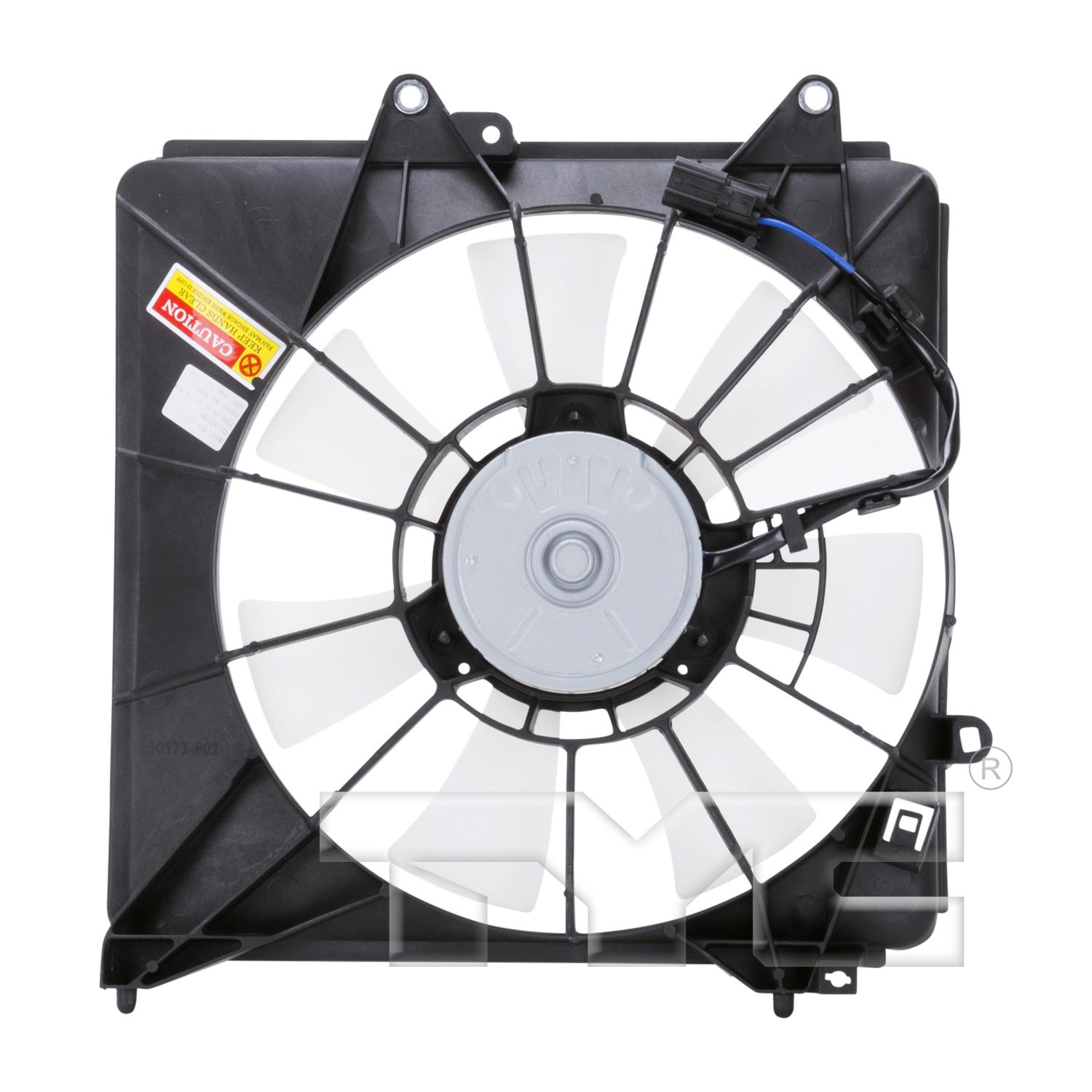 TYC 611280 - A/C Condenser Fan Assembly TYC 611280 A/C Condenser Fan Assembly product image 2 of 4