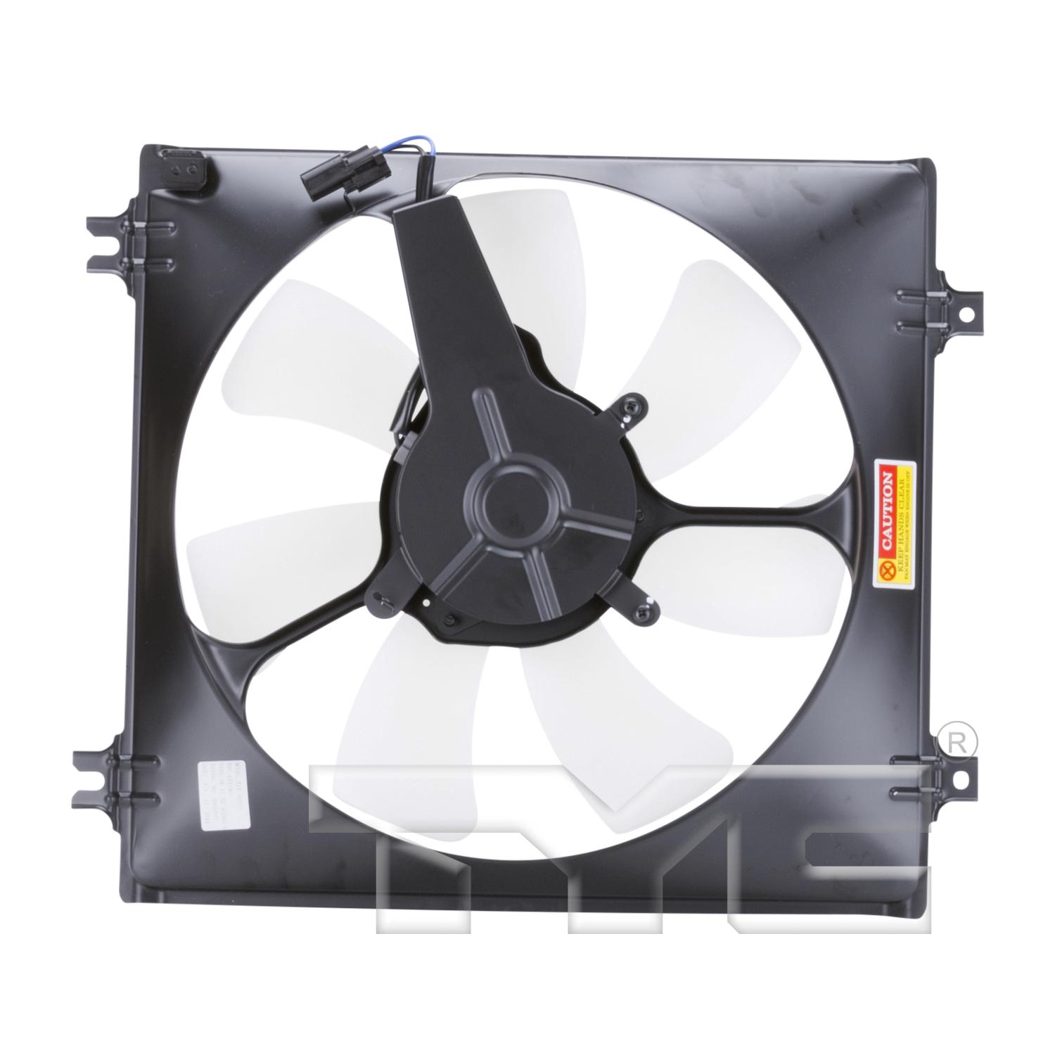 TYC 611340 - A/C Condenser Fan Assembly TYC 611340 A/C Condenser Fan Assembly product image 3 of 4