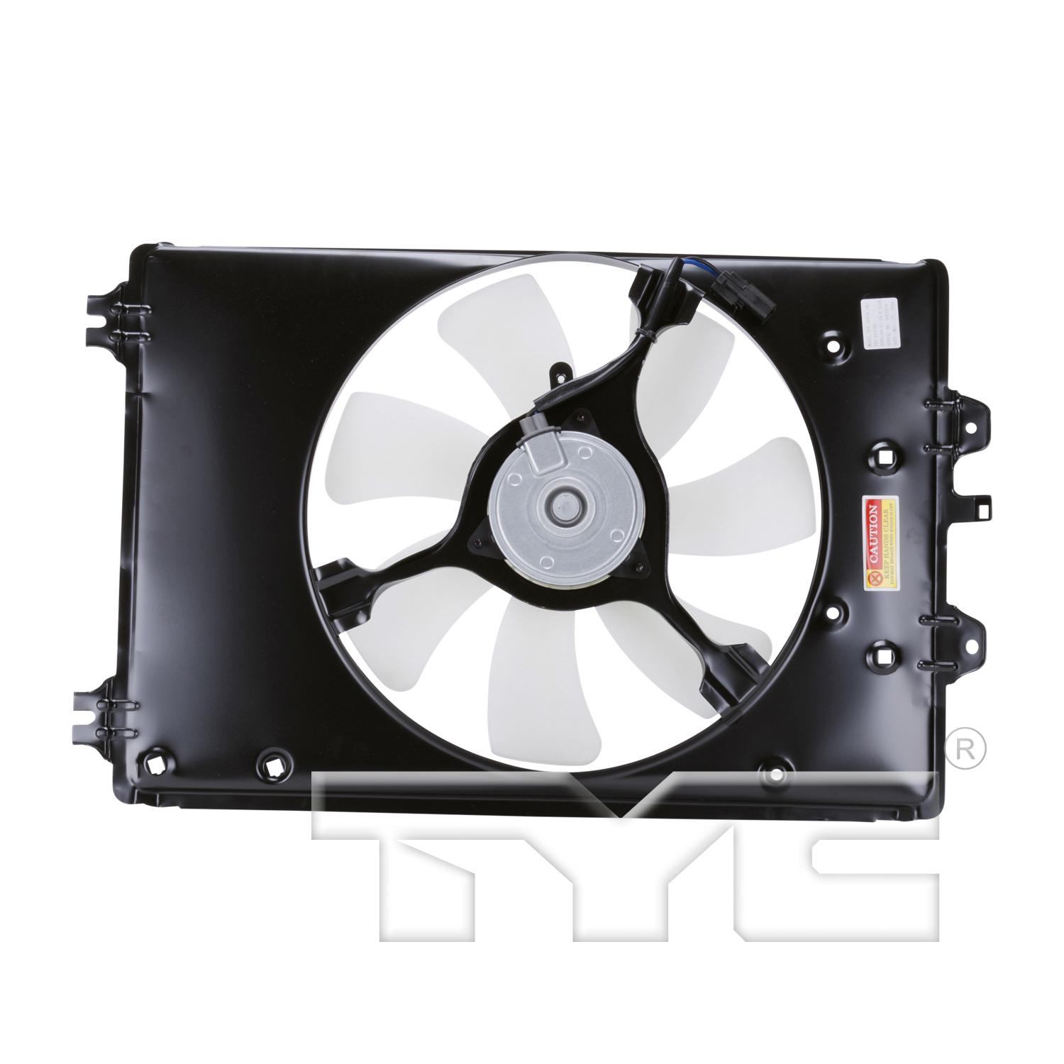 TYC 611380 - A/C Condenser Fan Assembly TYC 611380 A/C Condenser Fan Assembly product image 2 of 3