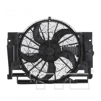 2006 BMW X5 A/C Condenser Fan Assembly Right TYC 611400 image 1 of 4
