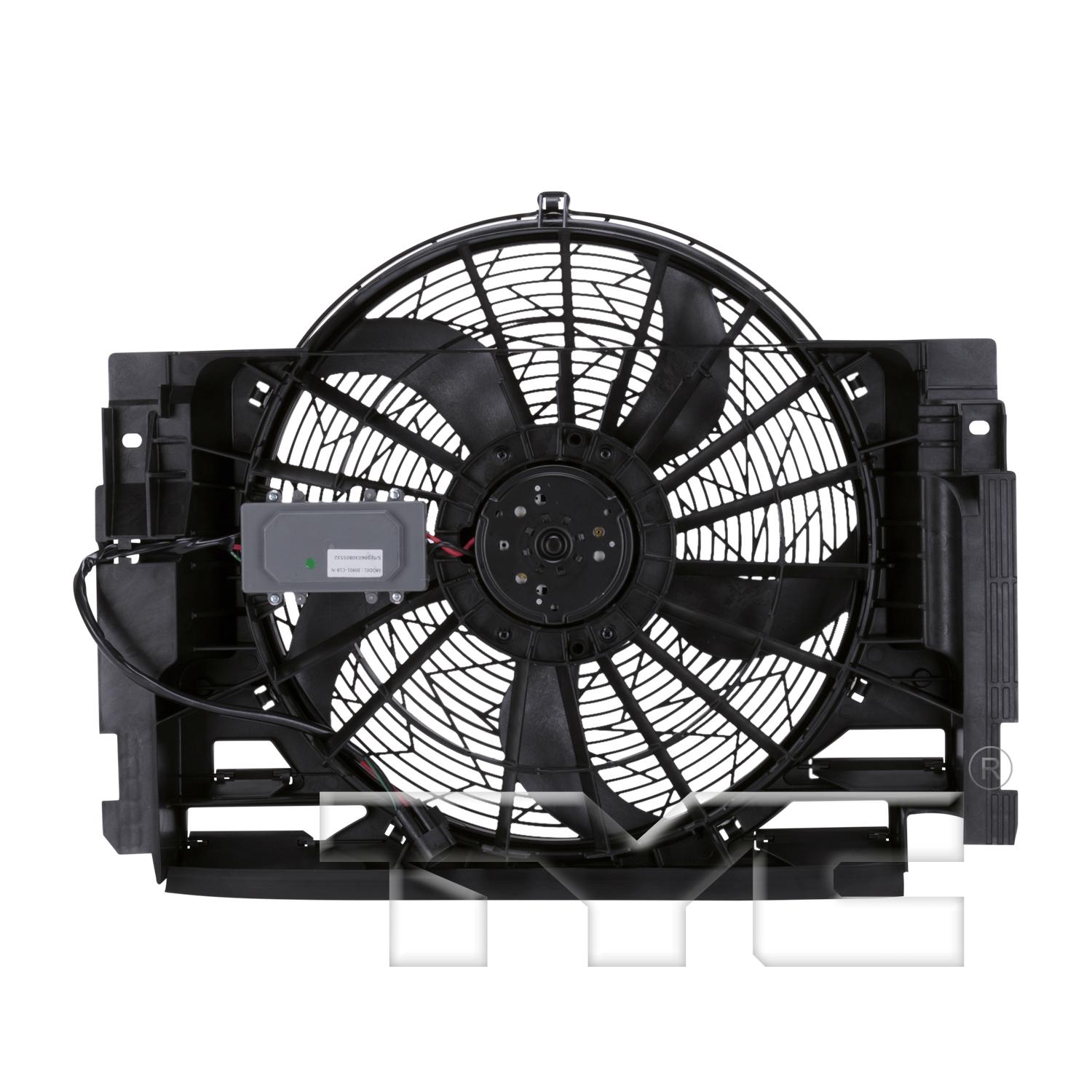 TYC 611400 - A/C Condenser Fan Assembly TYC 611400 A/C Condenser Fan Assembly product image 2 of 4