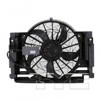2006 BMW X5 A/C Condenser Fan Assembly Right TYC 611400 image 2 of 4