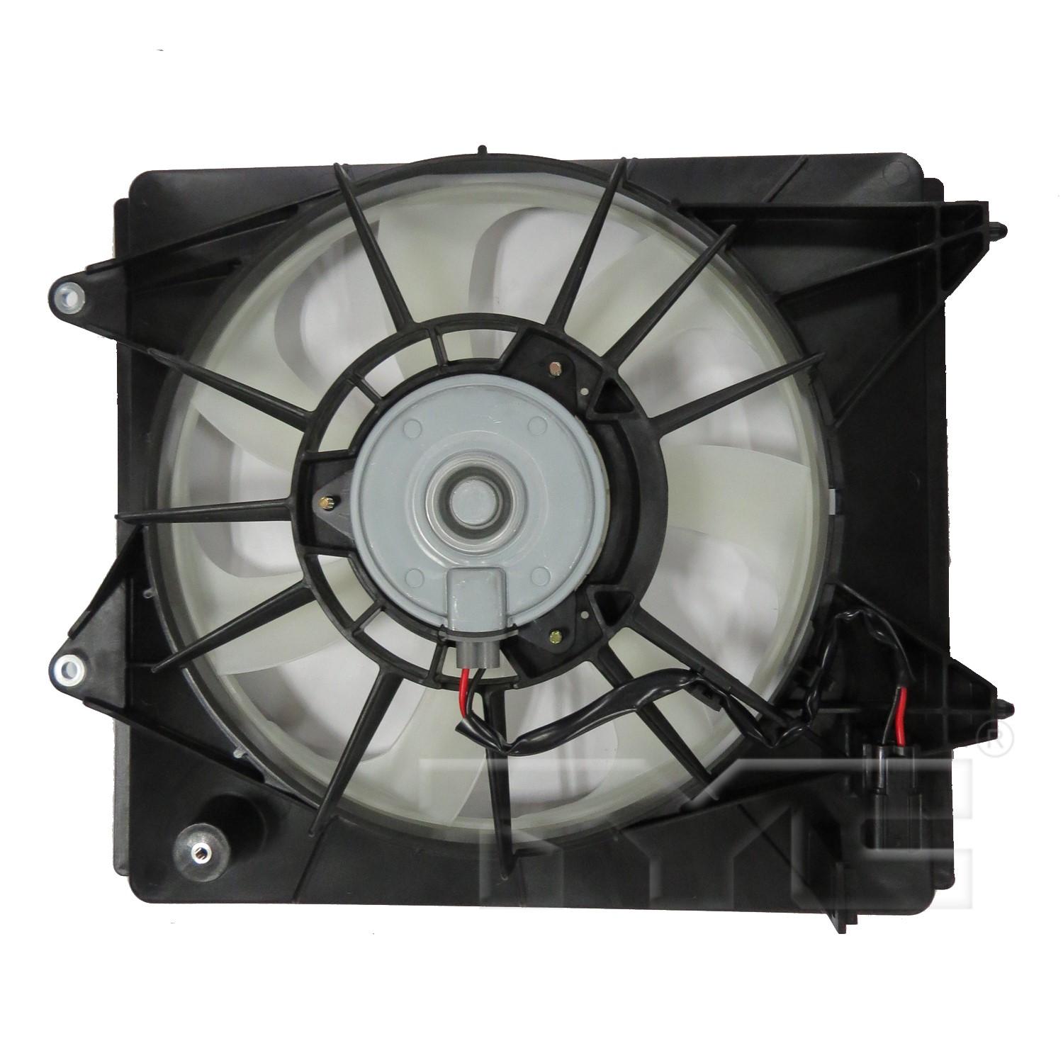TYC 611480 A/C Condenser Fan Assembly product image 2 of 3