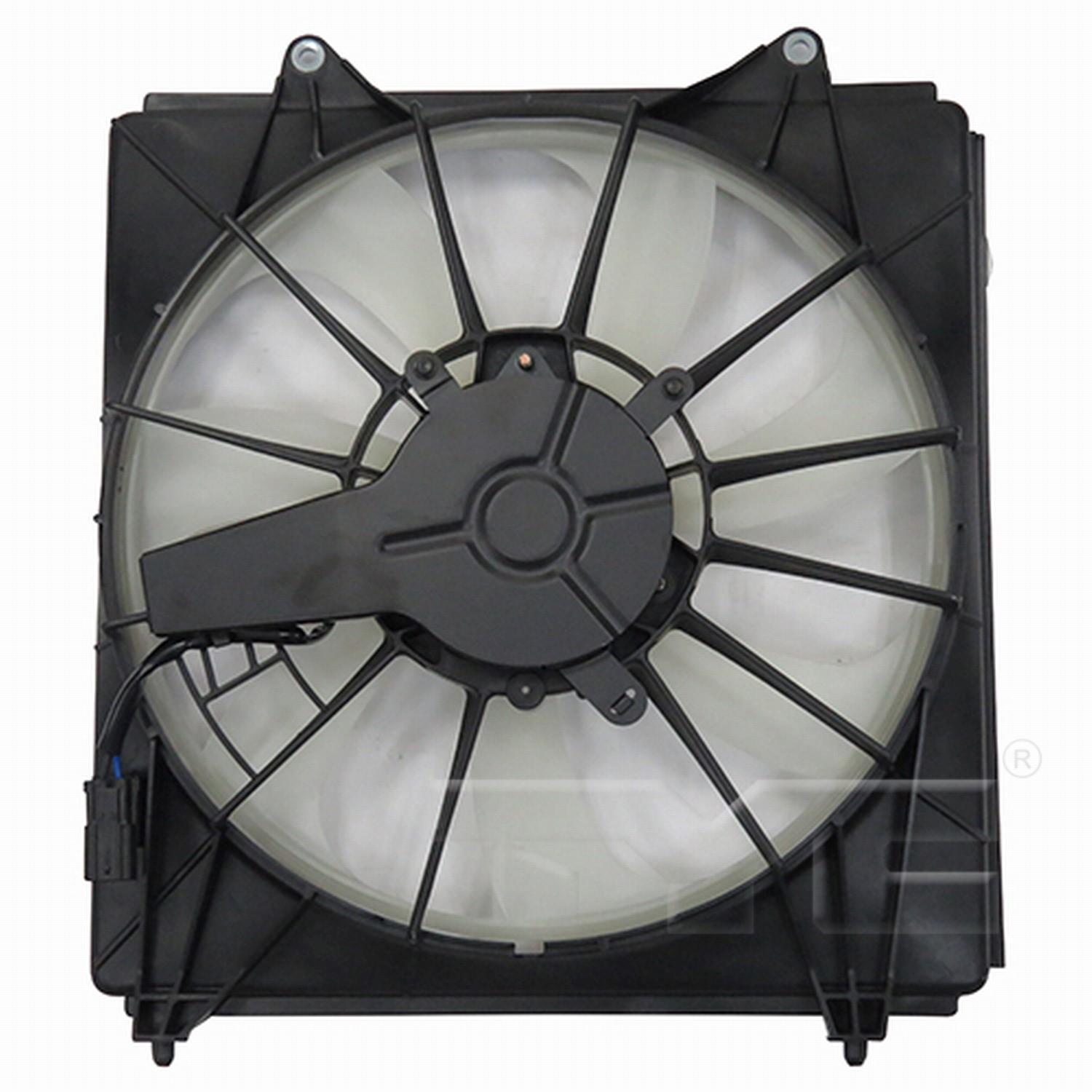 TYC 611500 A/C Condenser Fan Assembly product image 2 of 6