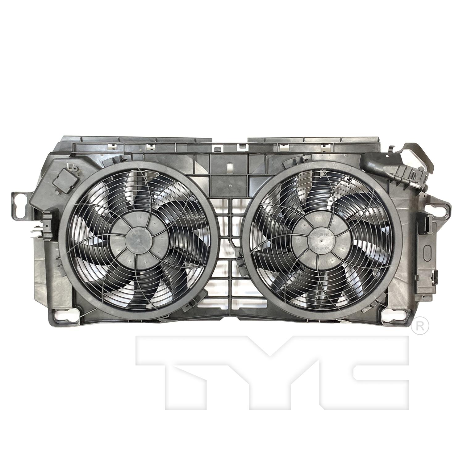 TYC 611570 - A/C Condenser Fan Assembly TYC 611570 A/C Condenser Fan Assembly product image 2 of 3