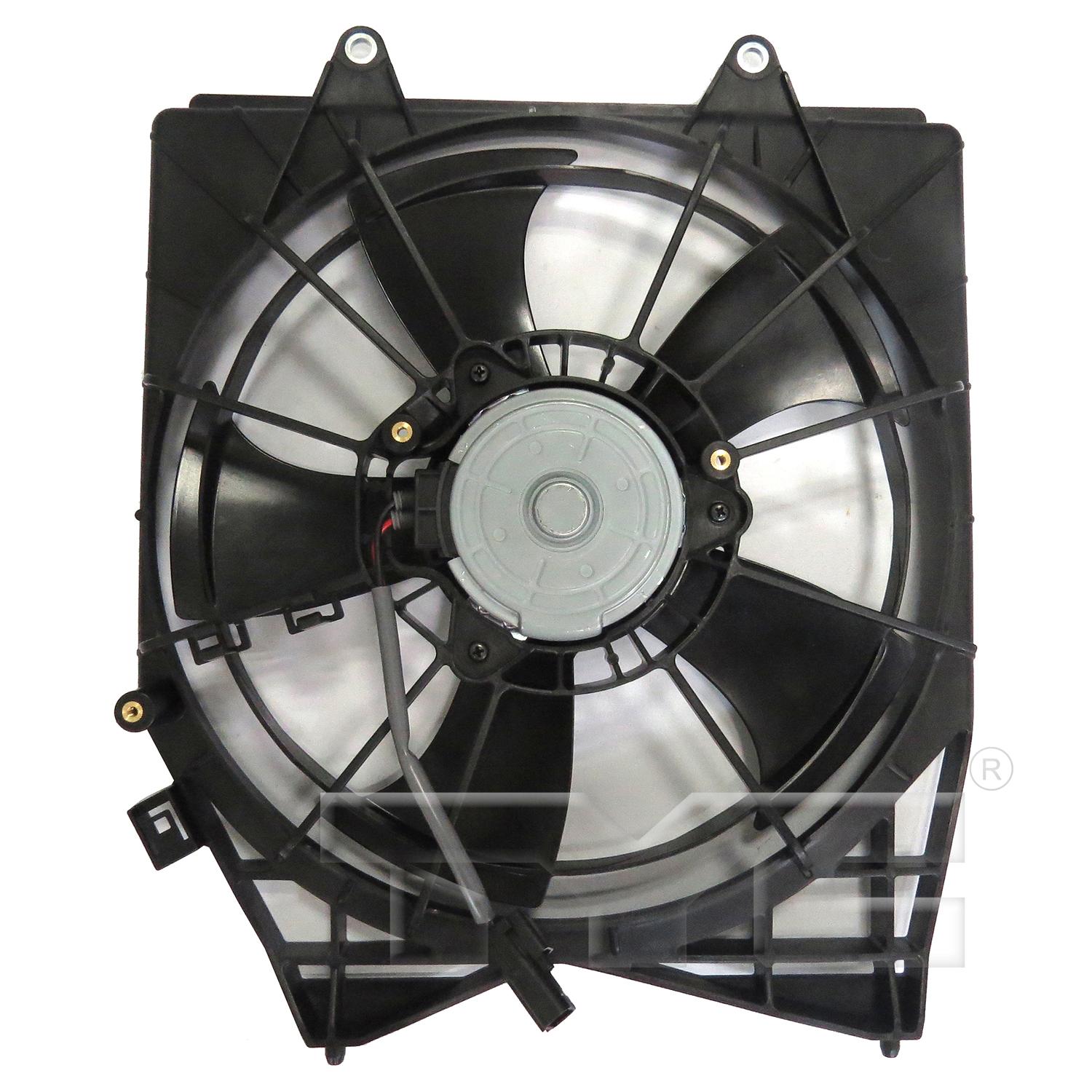 TYC 611580 A/C Condenser Fan Assembly product image 2 of 3