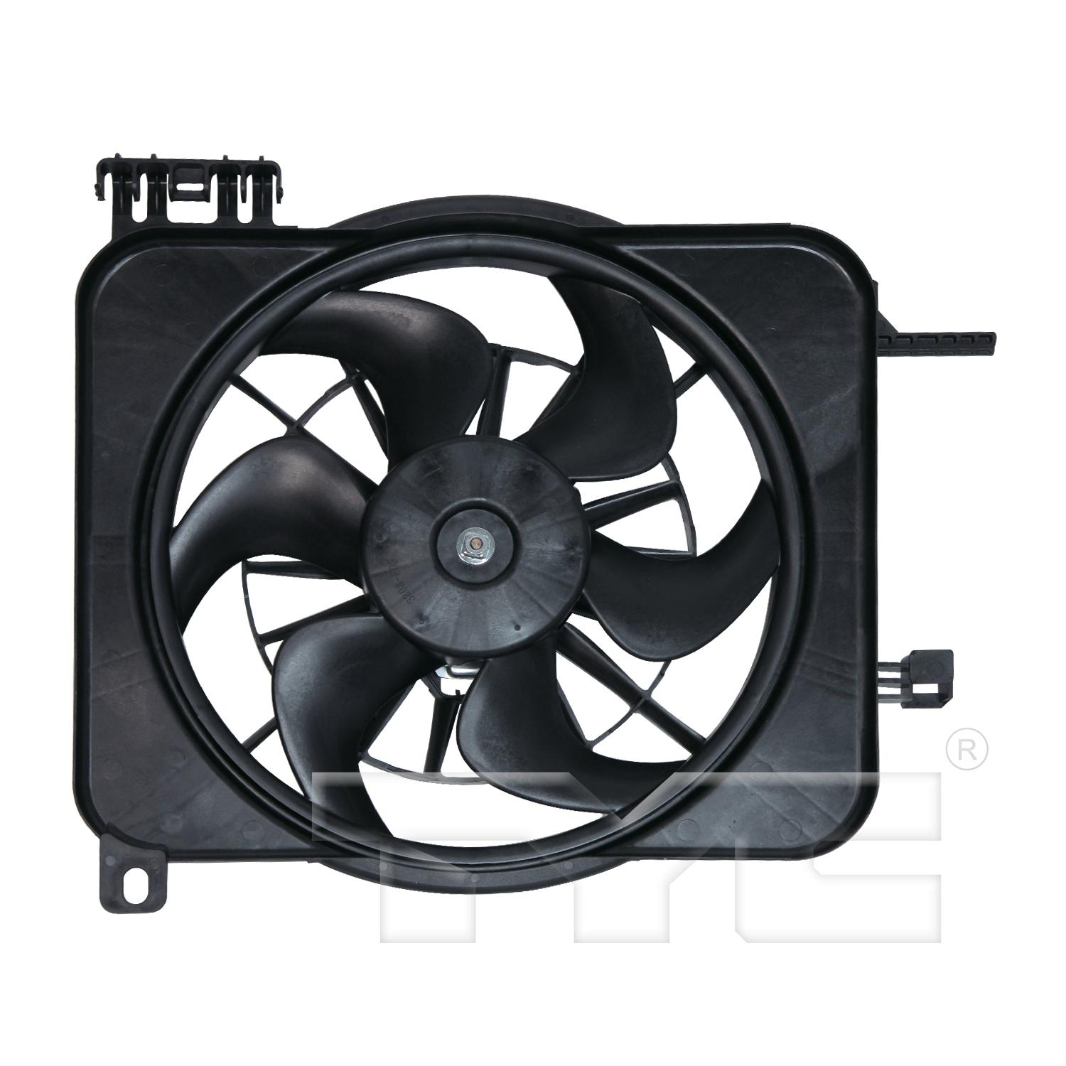 TYC 620100 - Dual Radiator and Condenser Fan Assembly TYC 620100 Dual Radiator and Condenser Fan Assembly product image 1 of 3