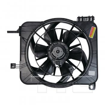 2004 Pontiac Sunfire Dual Radiator and Condenser Fan Assembly TYC 620100 image 2 of 3