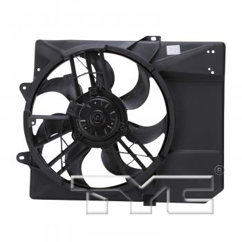 1998 Mercury Tracer Dual Radiator and Condenser Fan Assembly TYC 620240 image 2 of 3