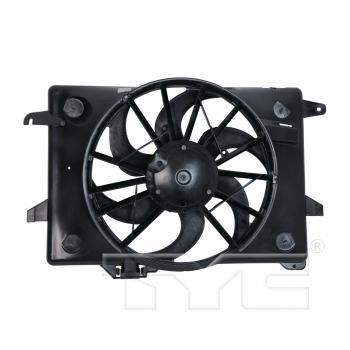 2000 Mercury Grand Marquis Dual Radiator and Condenser Fan Assembly TYC 620260 image 2 of 3