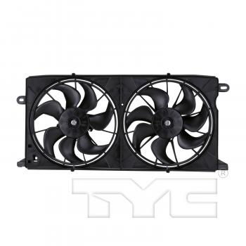 2004 Buick LeSabre Dual Radiator and Condenser Fan Assembly TYC 620320 image 1 of 4
