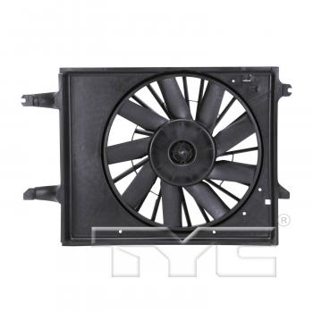 1997 Mercury Villager Dual Radiator and Condenser Fan Assembly TYC 620350 image 1 of 3