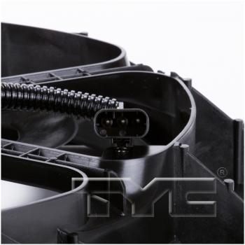 TYC 620370 Dual Radiator and Condenser Fan Assembly product image 3 of 3