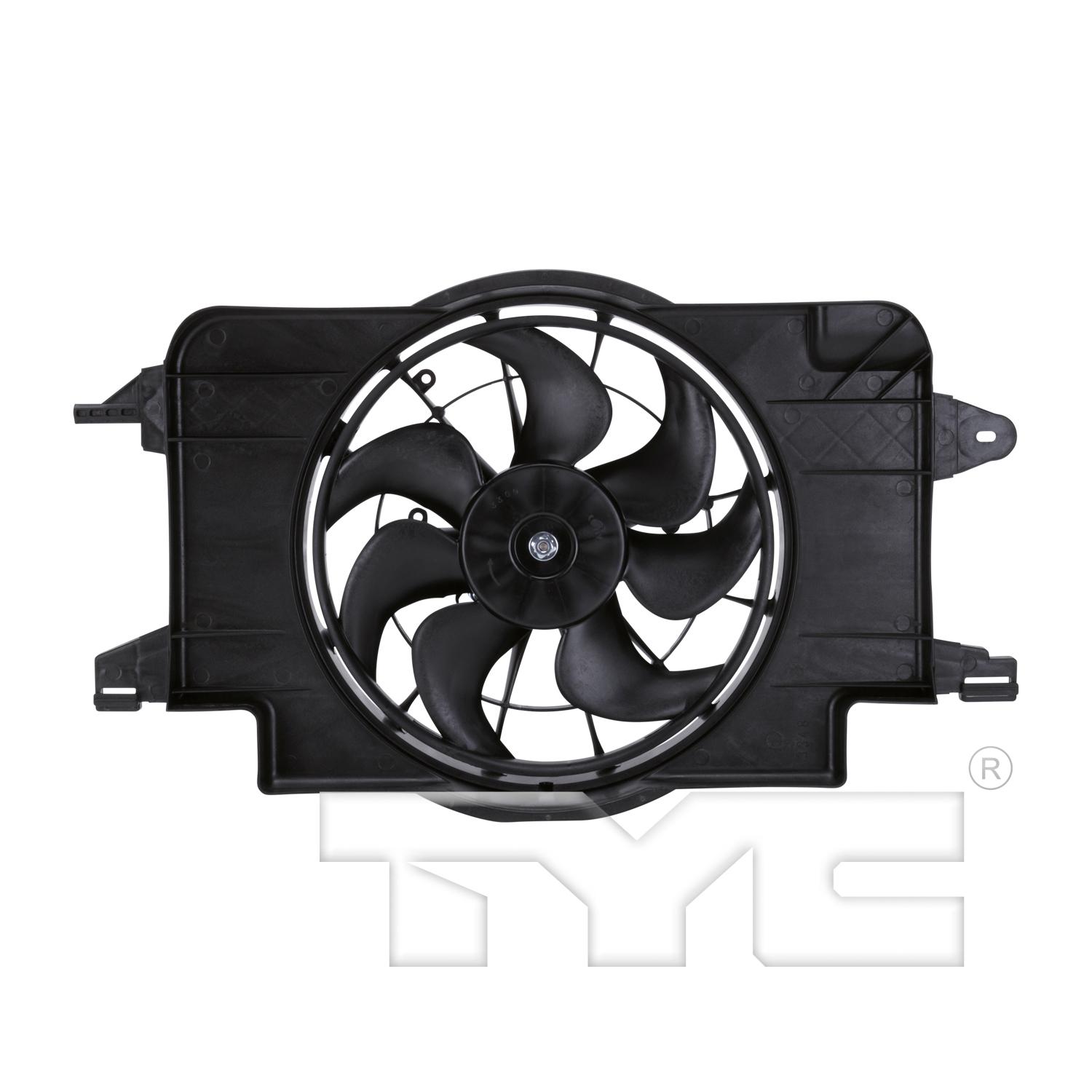 TYC 620390 - Dual Radiator and Condenser Fan Assembly TYC 620390 Dual Radiator and Condenser Fan Assembly product image 1 of 4