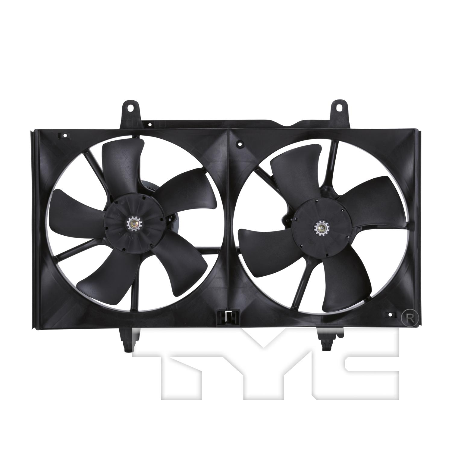 TYC 620420 - Dual Radiator and Condenser Fan Assembly TYC 620420 Dual Radiator and Condenser Fan Assembly product image 1 of 4