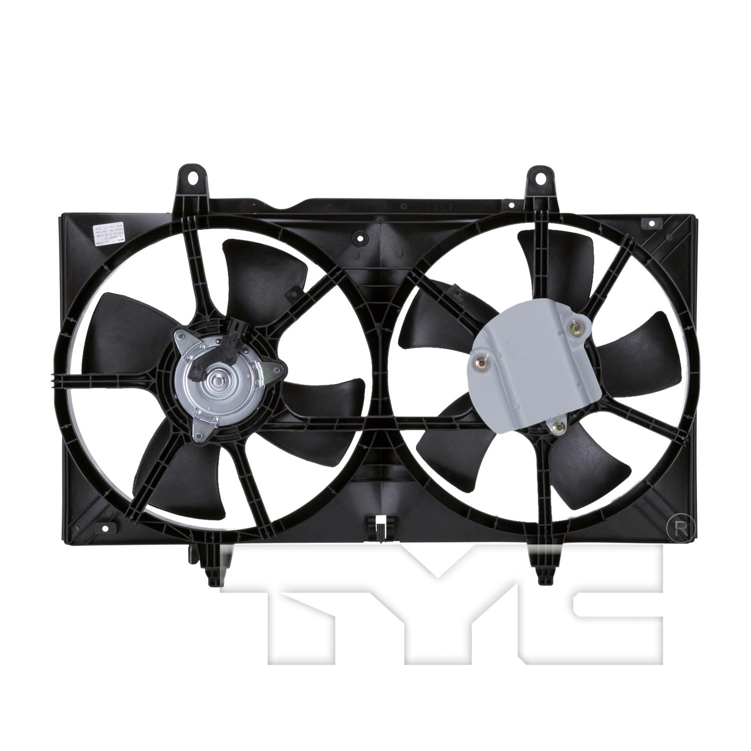 TYC 620420 - Dual Radiator and Condenser Fan Assembly TYC 620420 Dual Radiator and Condenser Fan Assembly product image 2 of 4