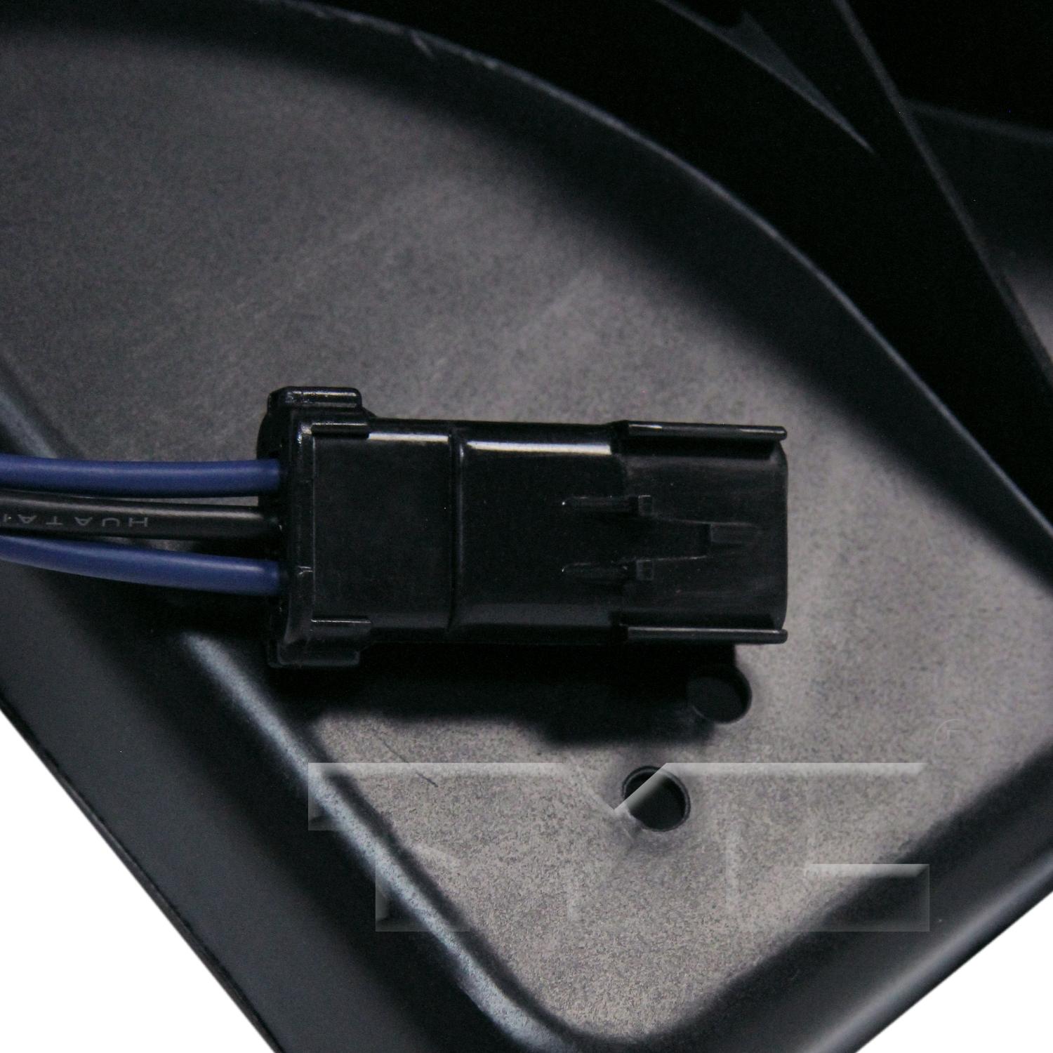 TYC 620440 Dual Radiator and Condenser Fan Assembly product image 3 of 3