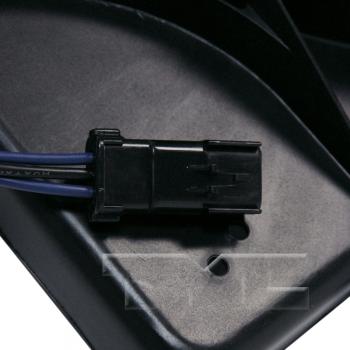 2005 Chrysler PT Cruiser Dual Radiator and Condenser Fan Assembly Right TYC 620440 image 3 of 3