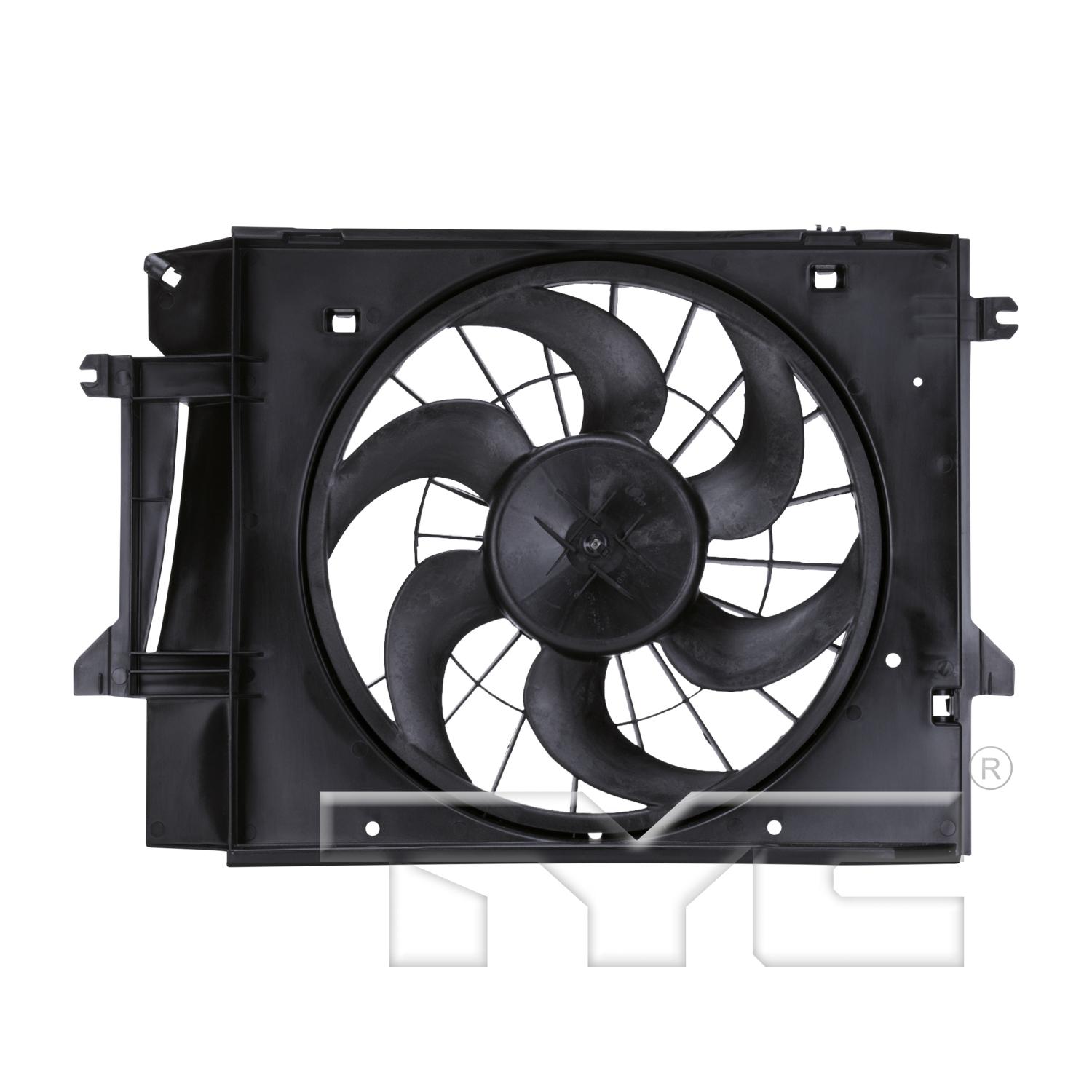 TYC 620530 - Dual Radiator and Condenser Fan Assembly TYC 620530 Dual Radiator and Condenser Fan Assembly product image 1 of 3