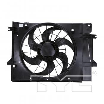 2000 Mercury Villager Dual Radiator and Condenser Fan Assembly TYC 620530 image 2 of 3