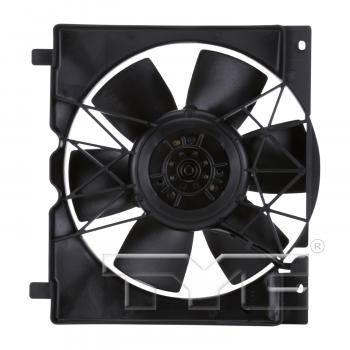 1990 Jeep Cherokee Dual Radiator and Condenser Fan Assembly TYC 620540 image 1 of 3