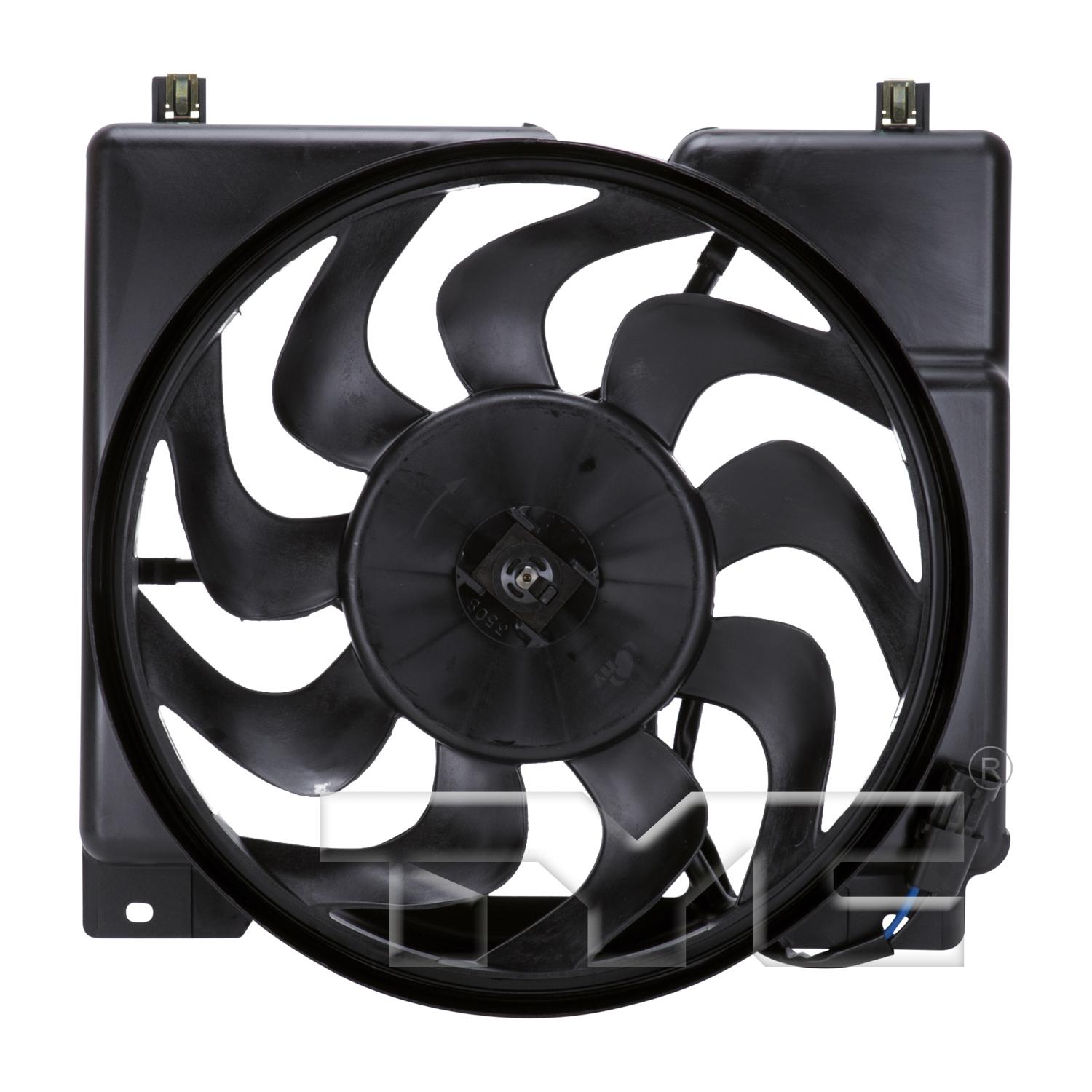 TYC 620550 - Dual Radiator and Condenser Fan Assembly TYC 620550 Dual Radiator and Condenser Fan Assembly product image 1 of 3