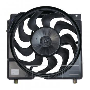 1998 Jeep Cherokee Dual Radiator and Condenser Fan Assembly