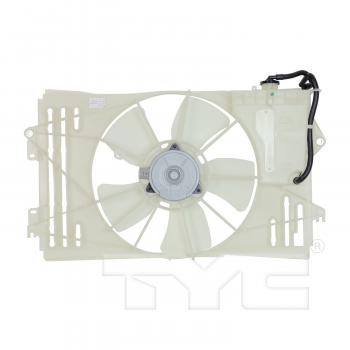 2005 Toyota Matrix Dual Radiator and Condenser Fan Assembly TYC 620630 image 2 of 3