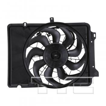 1995 Mercury Sable Dual Radiator and Condenser Fan Assembly TYC 620640 image 1 of 3