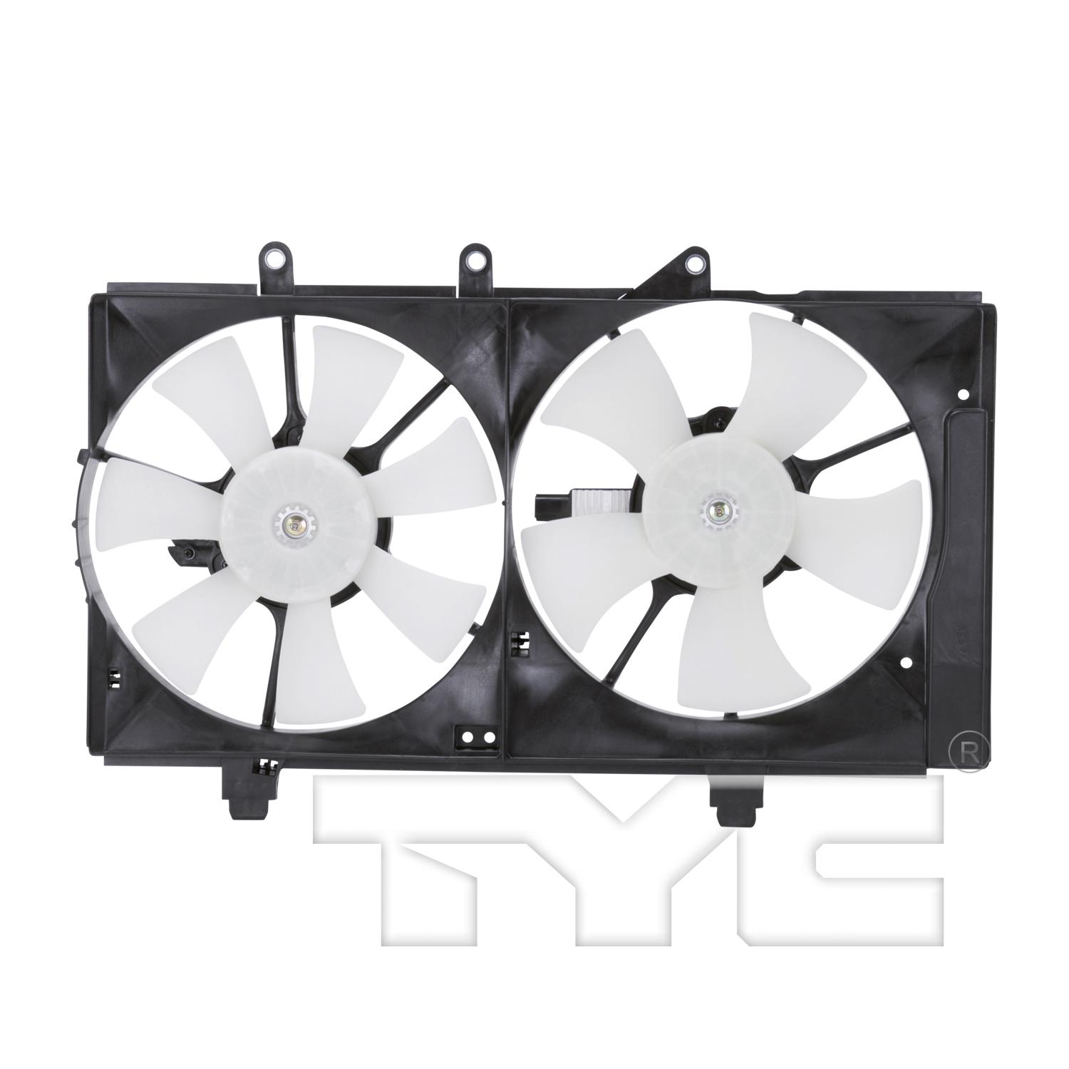 TYC 620740 - Dual Radiator and Condenser Fan Assembly TYC 620740 Dual Radiator and Condenser Fan Assembly product image 1 of 4