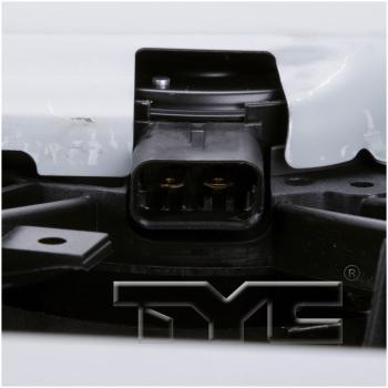 2003 Oldsmobile Silhouette Dual Radiator and Condenser Fan Assembly TYC 620780 image 4 of 4