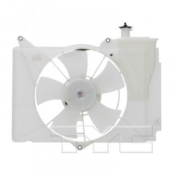 2004 Toyota Echo Dual Radiator and Condenser Fan Assembly TYC 620790 image 1 of 3