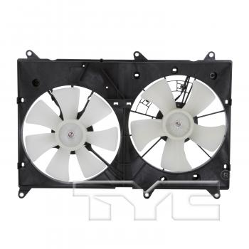 2003 Lexus RX300 Dual Radiator and Condenser Fan Assembly TYC 620810 image 1 of 4