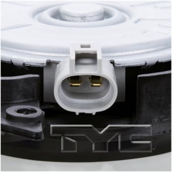 2004 Dodge Neon Dual Radiator and Condenser Fan Assembly TYC 620820 image 4 of 4