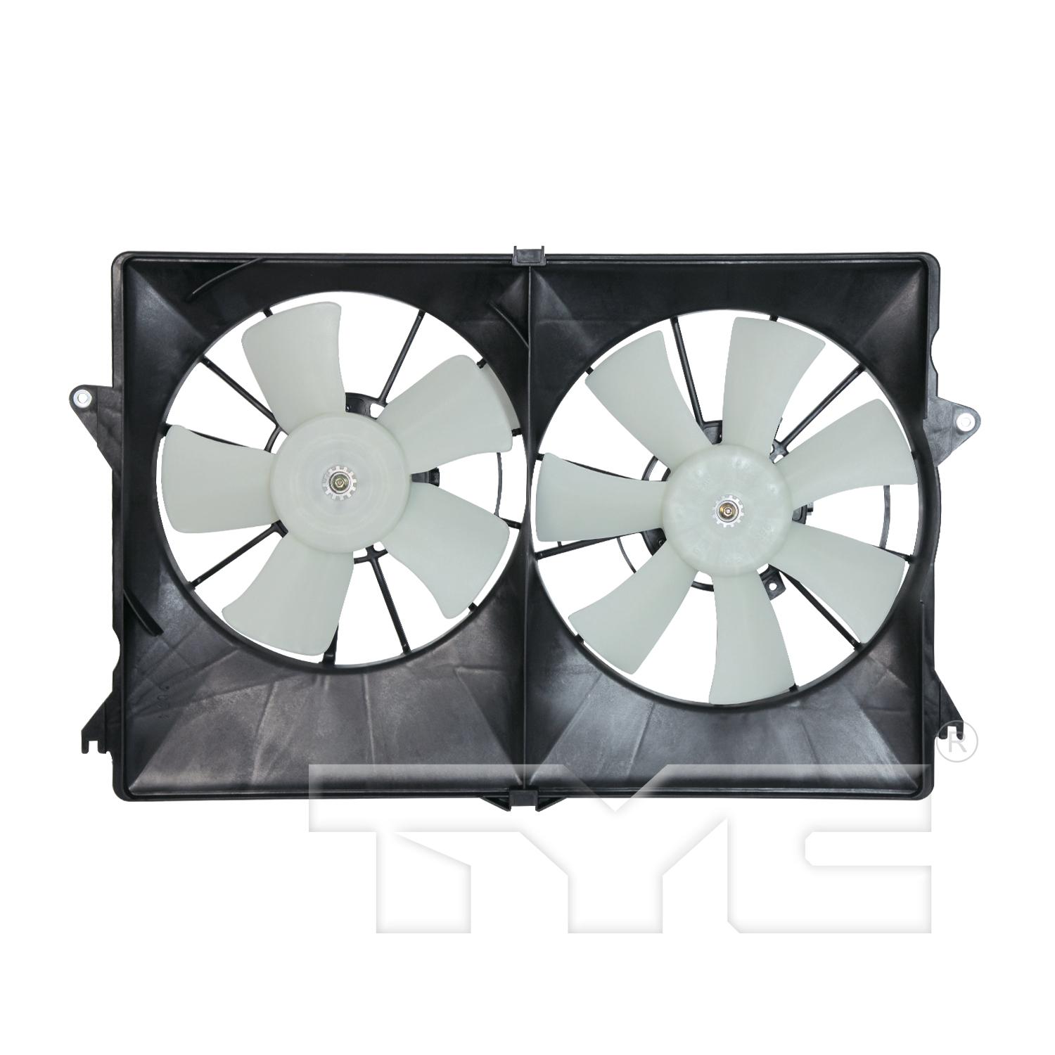 TYC 620840 - Dual Radiator and Condenser Fan Assembly TYC 620840 Dual Radiator and Condenser Fan Assembly product image 1 of 3