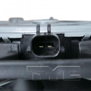 2006 Chrysler Pacifica Dual Radiator and Condenser Fan Assembly TYC 620840 image 3 of 3